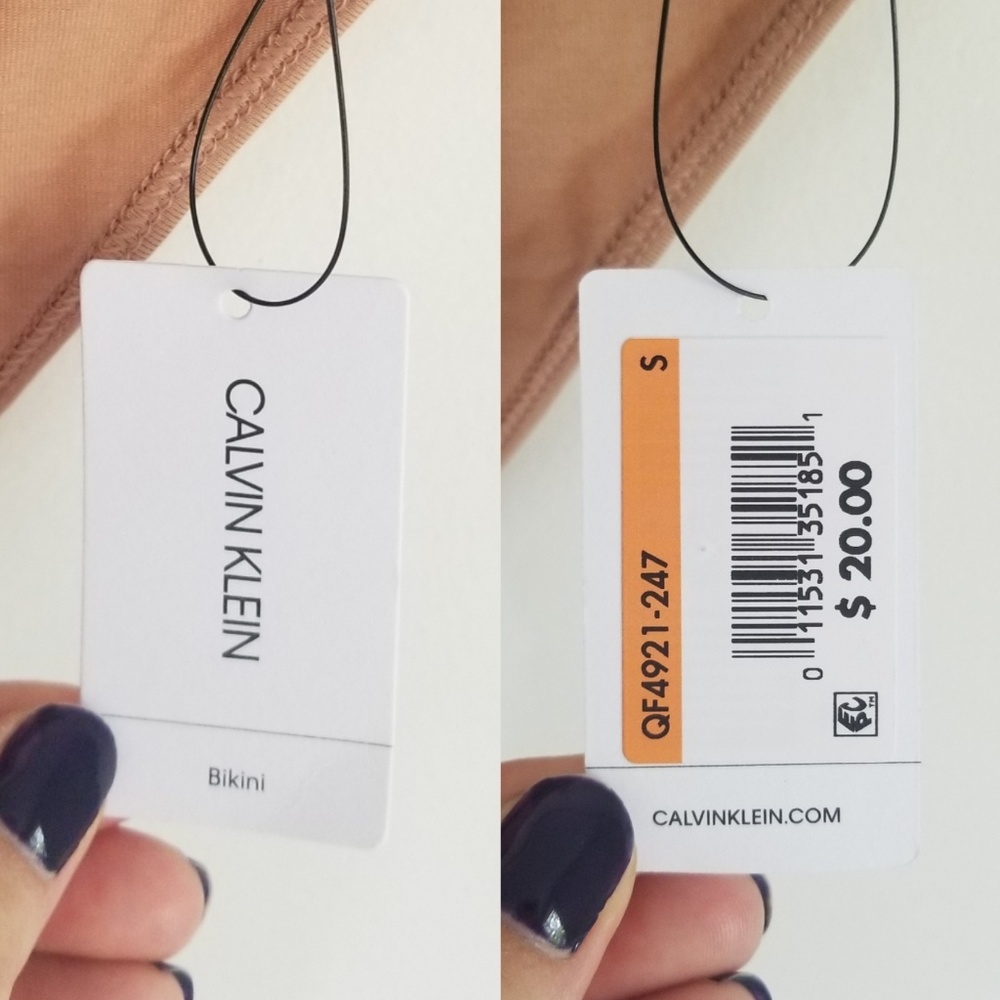 NWT Blush Calvin Klein Bikini Underwear - Picture 3 of 4
